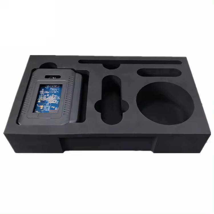 Paidu New design factory die cut Trade Assurance CNC Engraving sliding EVA Foam Packaging Inserts for earring fruit tools set