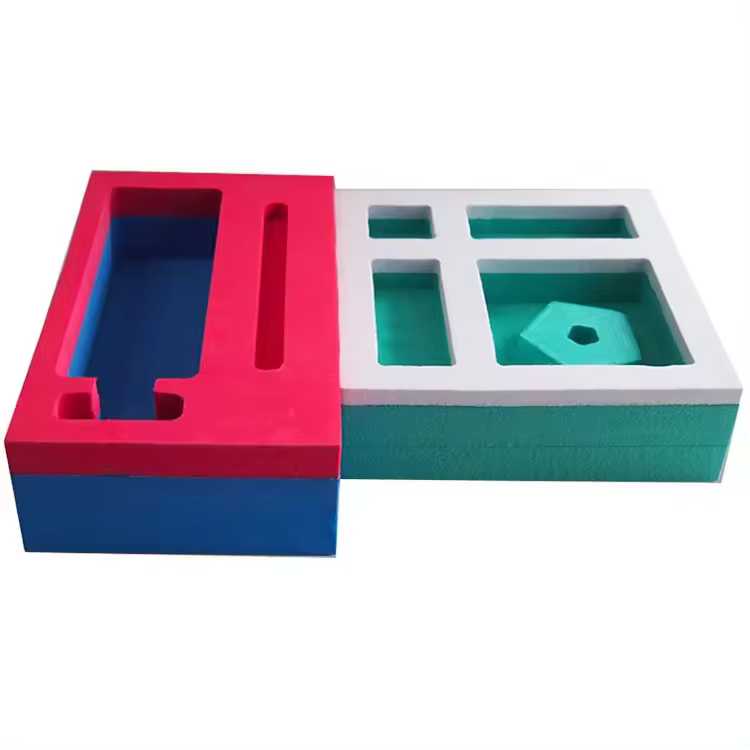 Material de embalaje de alta densidad Paidu, espuma de embalaje personalizada con forma de Color negro, espuma Eva grabada para embalaje protector