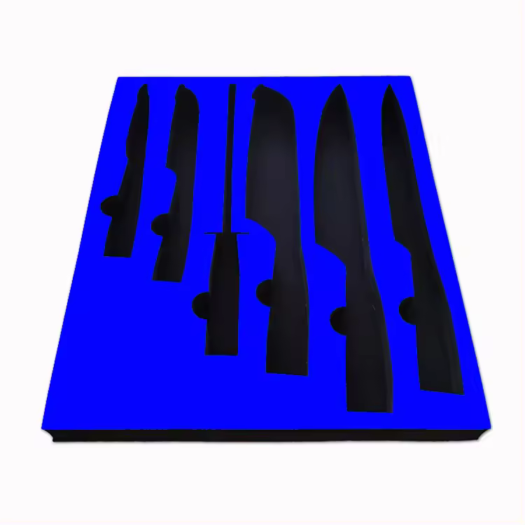 Paidu Custom laser die cut Black Expandable Polyethylene carbon EVA foam cardboard tool box packaging case insert foam for box