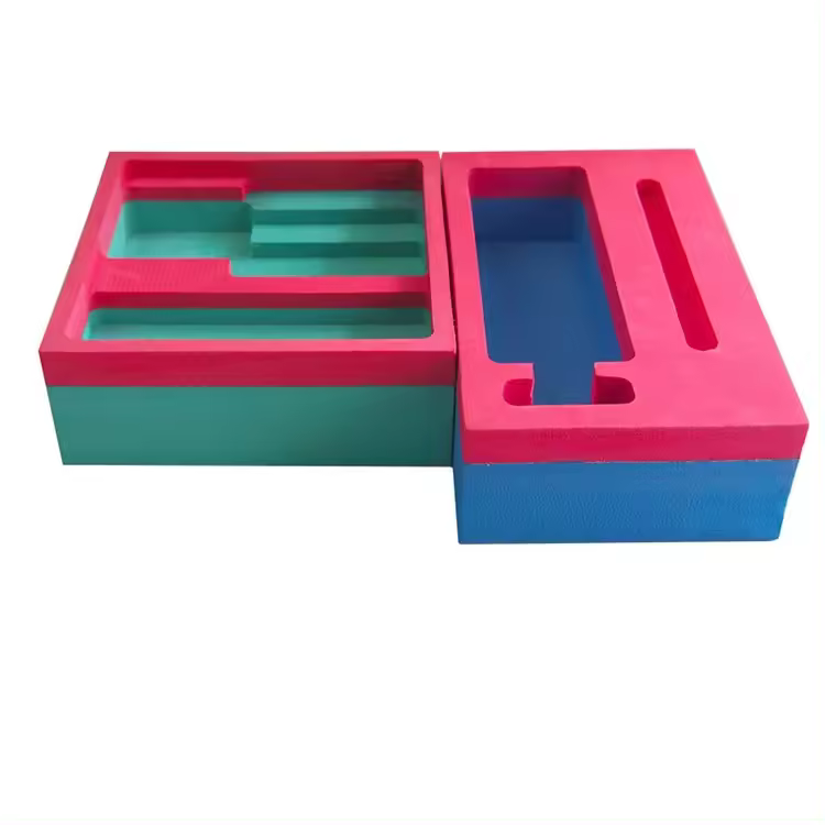 Material de embalaje de alta densidad Paidu, espuma de embalaje personalizada con forma de Color negro, espuma Eva grabada para embalaje protector